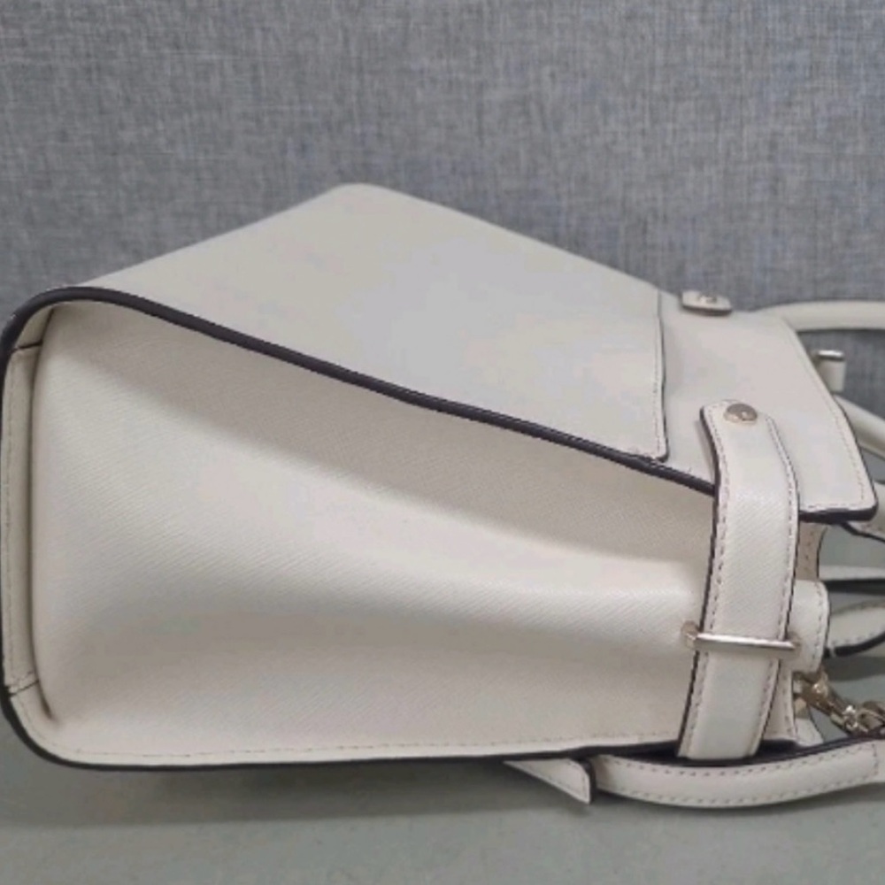 Kate Spade-New York Staci Satchel (White 🤍) - Picture 8 of 9